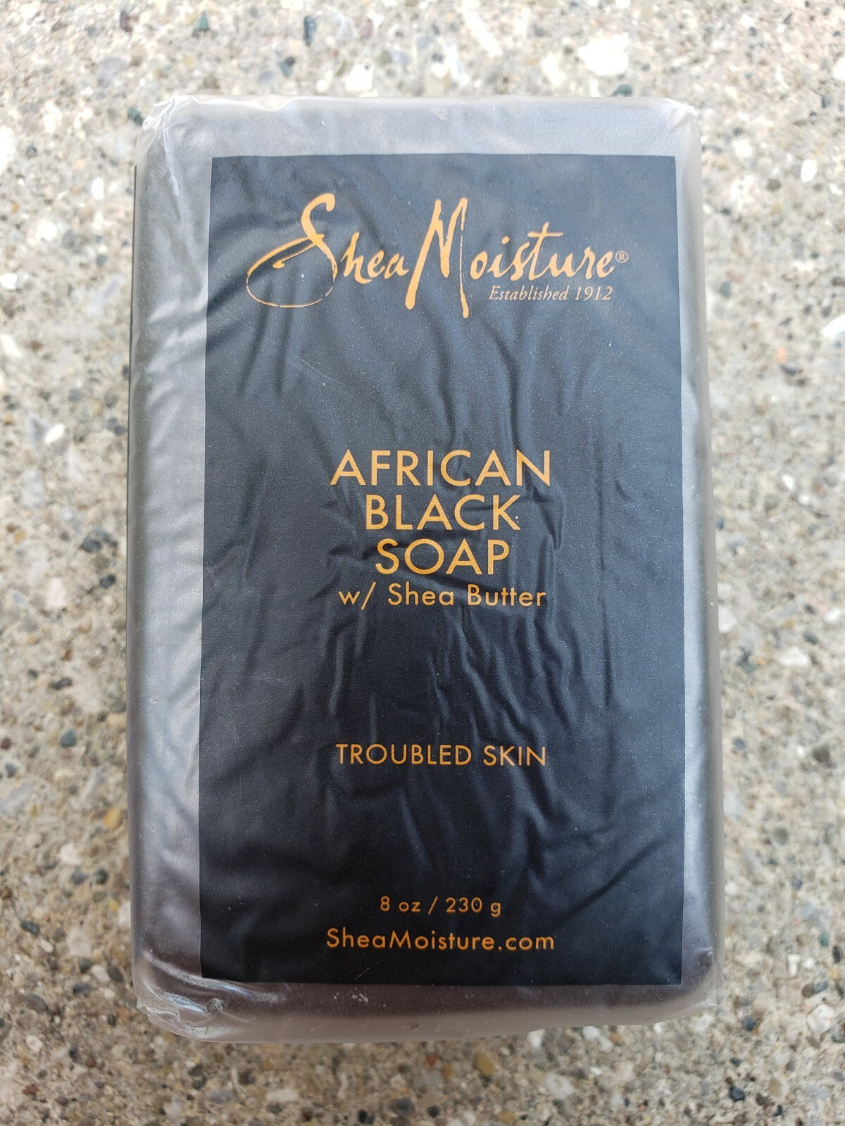 Shea Moisture African Black Soap with Shea Butter - 8 oz