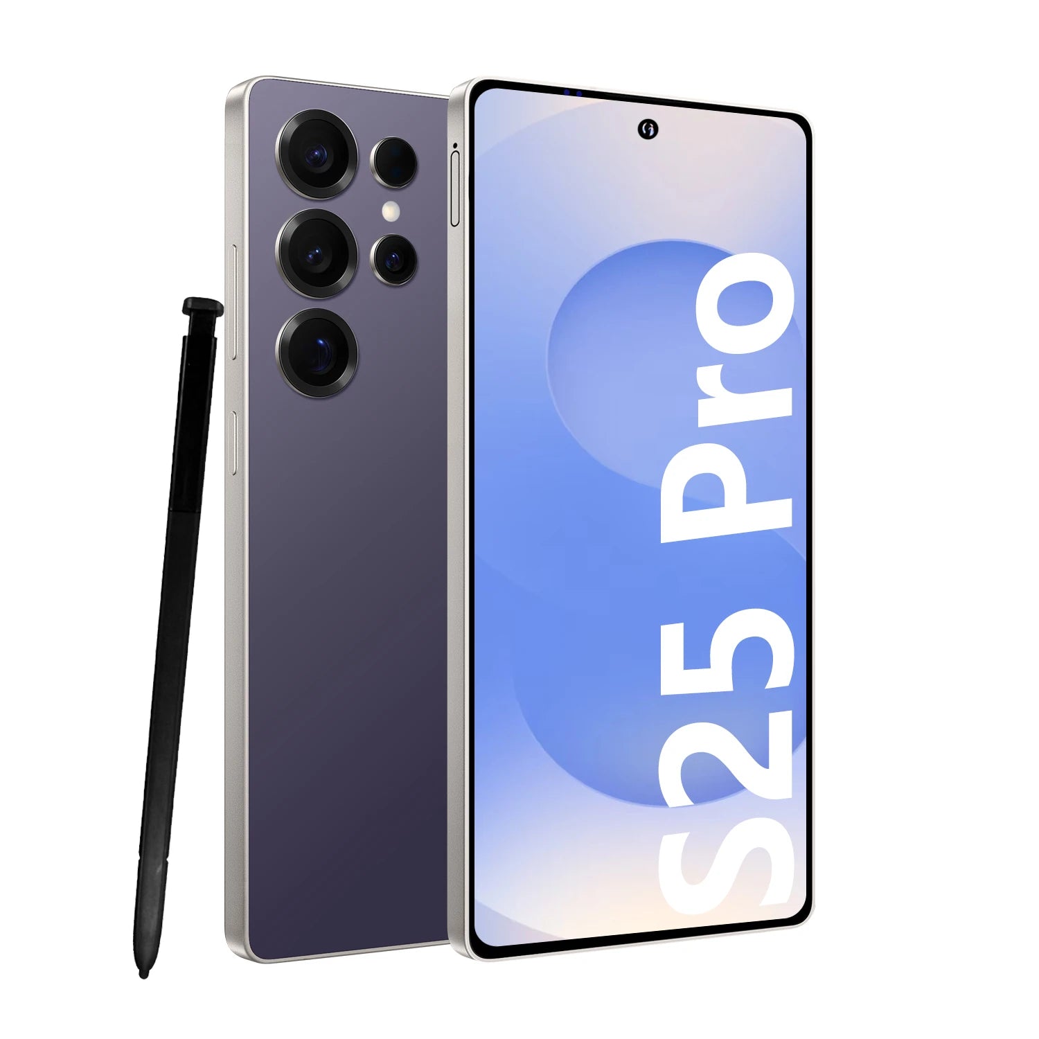 S25 Pro Smartphone 5G Cellphones Android 12,6.8 Inch Screen,12+512Gb,24+48Mp Mobile Phone 5800Mah Google Play Store,Phone
