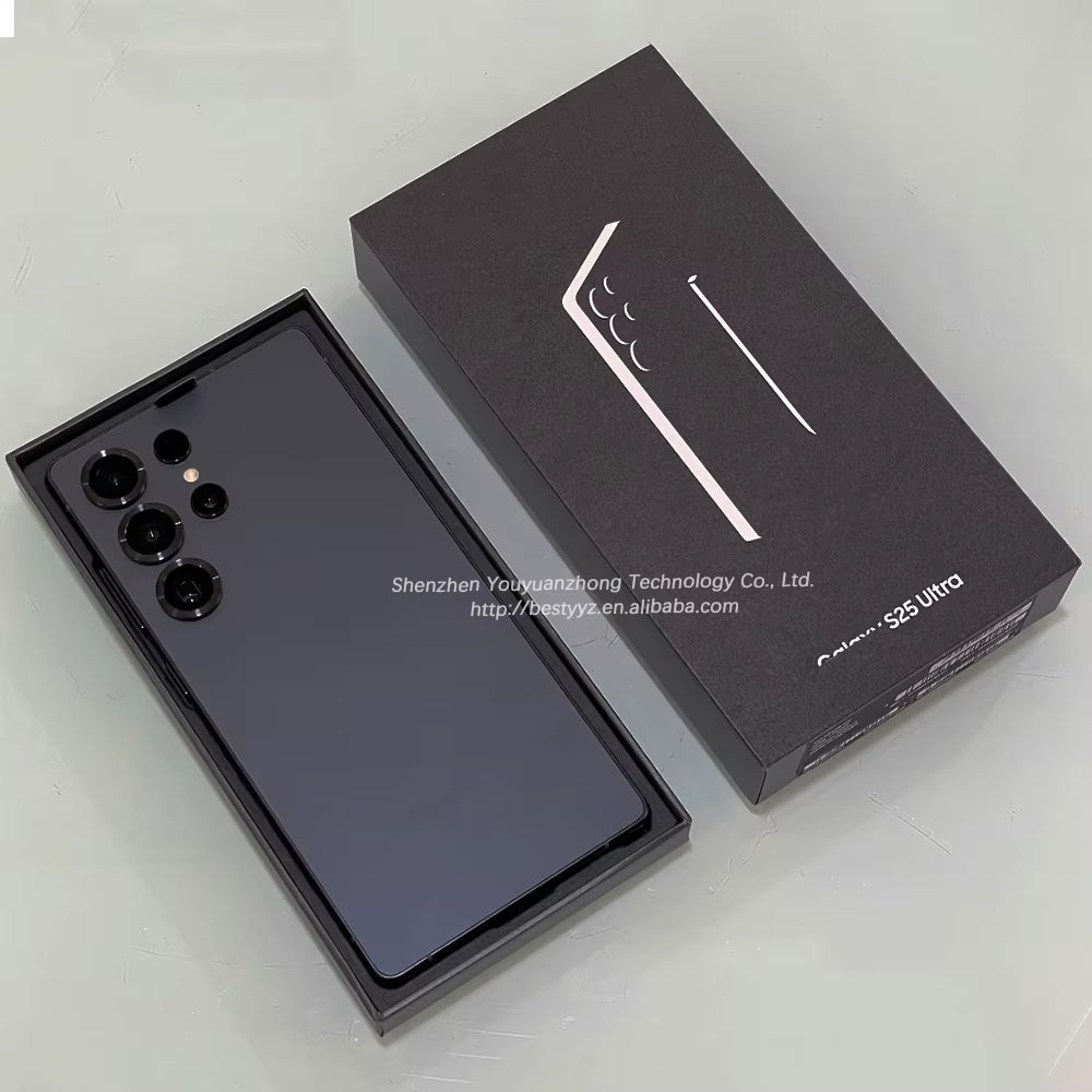 2025 Online Retailer S25 Ultra Mobile Phones Android 6.9 Inch Dual SIM (Nano SIM) Unlock Original 3G/4G/5G/ WIFI 5G Smartphone