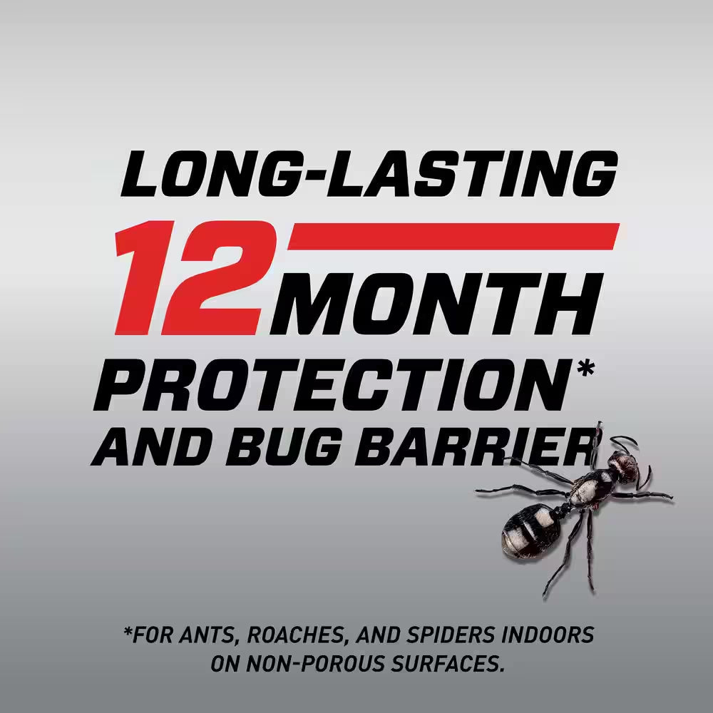 Home Defense Max Indoor Insect Barrier 1 Gal. Ready-To-Use Spray Roach, Spider and Ant Insect Killer Refill