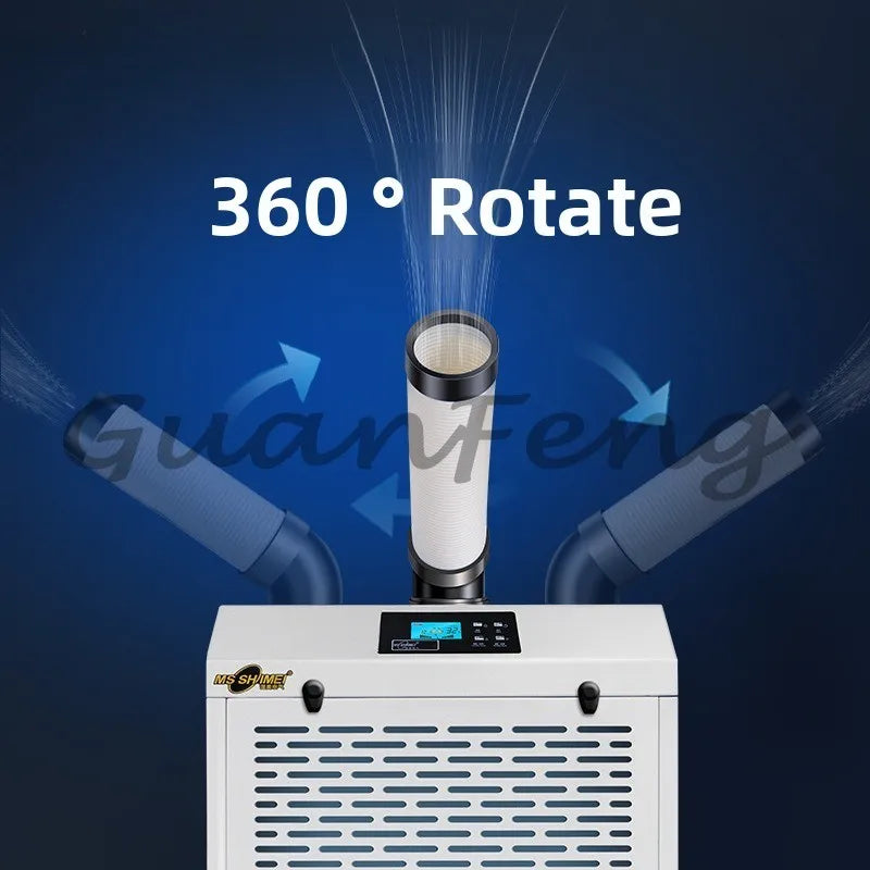 Industrial Integrated Machine Air Conditioner Workshop Commercial Cooling Compressor Refrigeration Fan Mobile Air Conditioner
