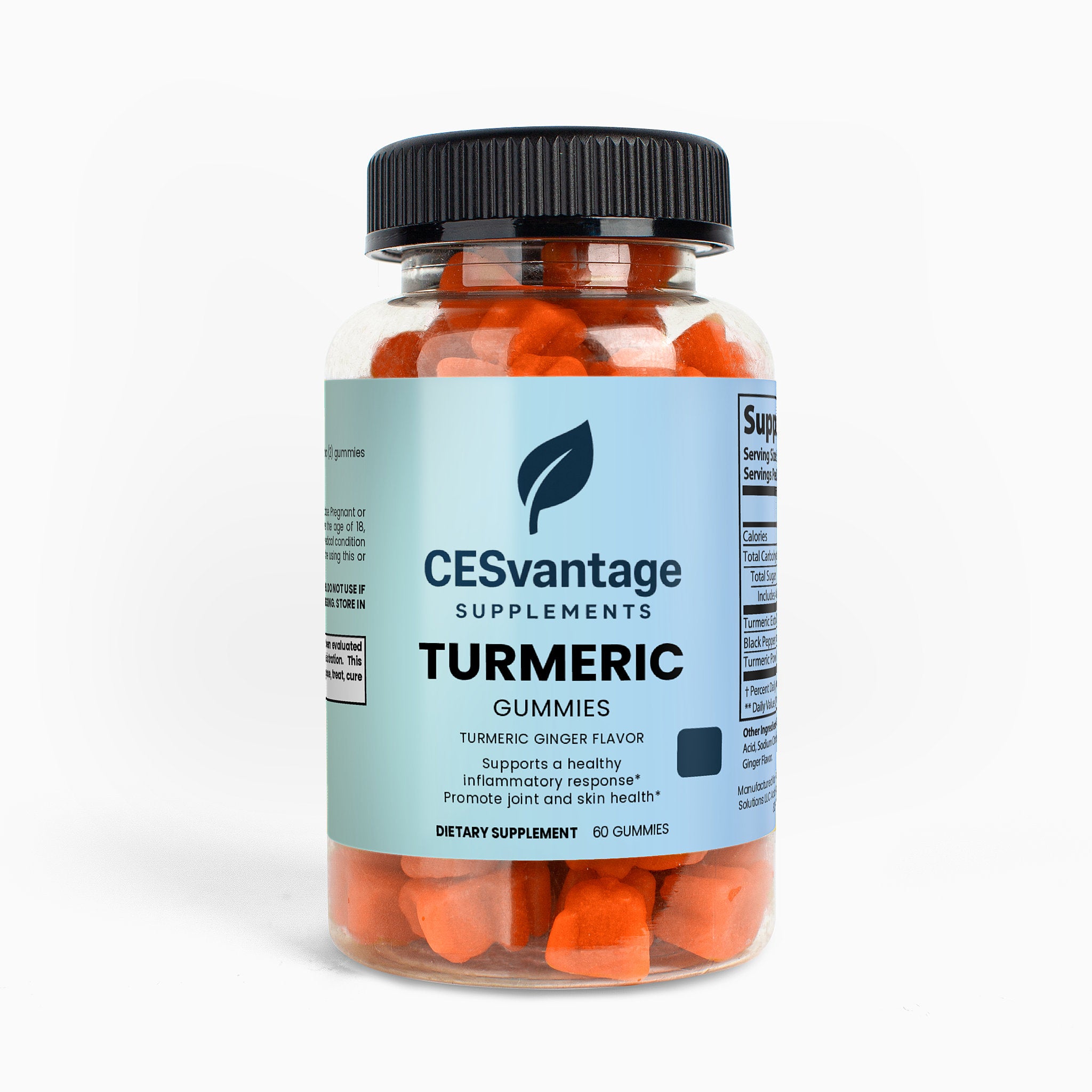 CESvantage Supplements Turmeric Gummies