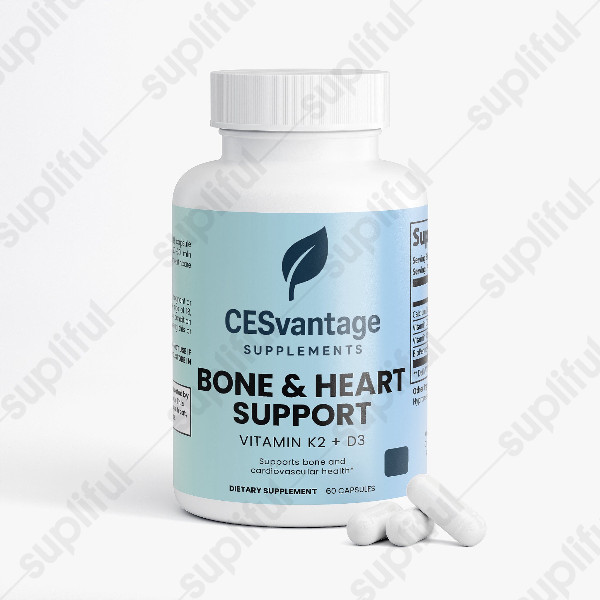 CESvantage Supplements Bone & Heart Support