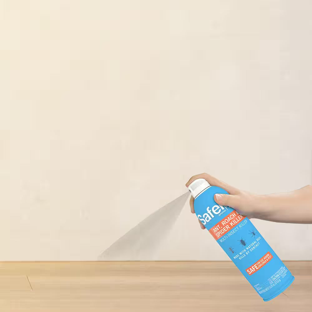 Safer Home Indoor Insect Killer Spray for Ants, Roaches, Spiders, Fleas (13 Oz. )