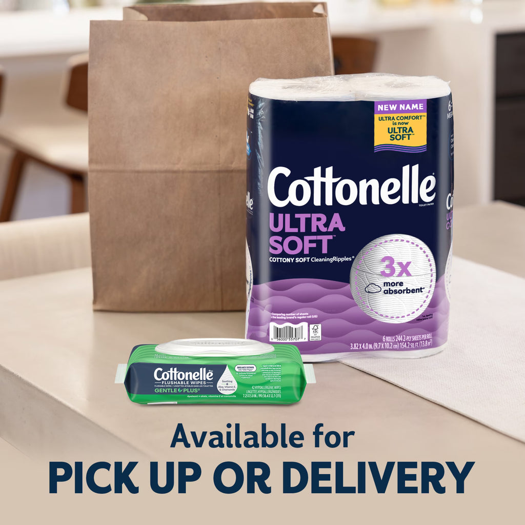 Ultra Soft Toilet Paper, Strong Toilet Tissue, 36 Mega Rolls