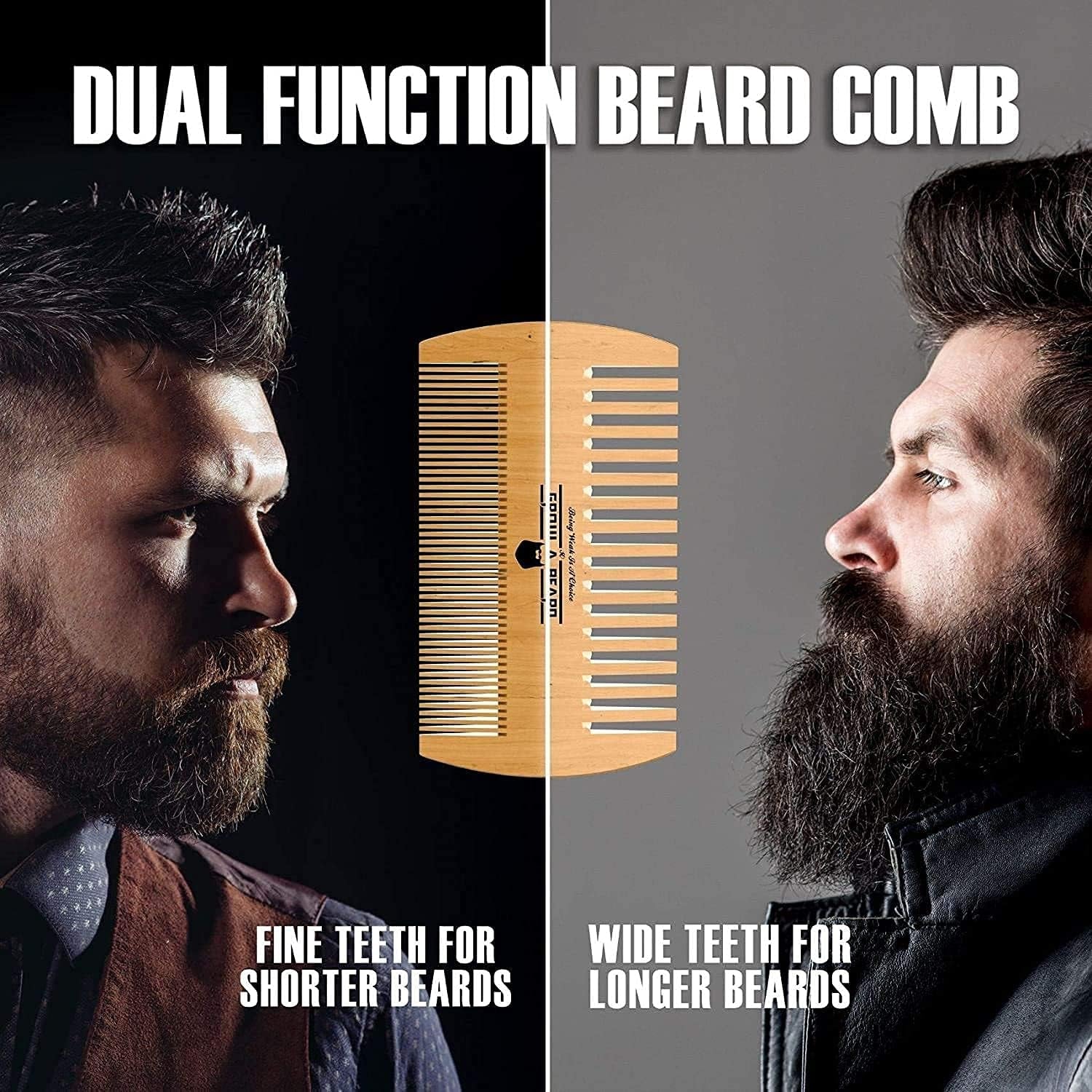 Beard Brush, Beard Comb, Beard Oil, & Beard Balm Grooming Kit for Men'S Care, Travel Facial Hair Set for Growth, Styling, Shine & Softness, Great Gifts for Him