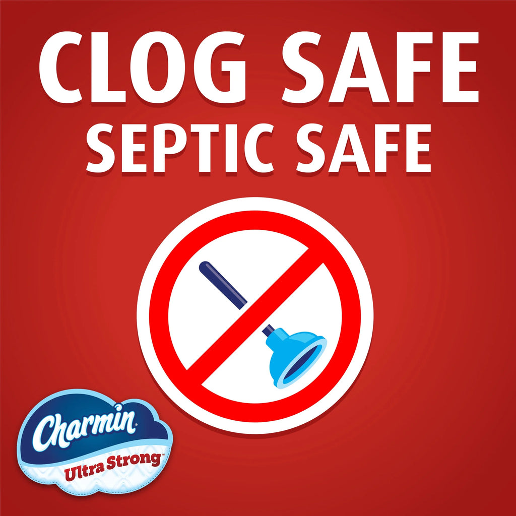 Ultra Strong Toilet Paper 18 Mega XL Rolls, 330 Sheets per Roll