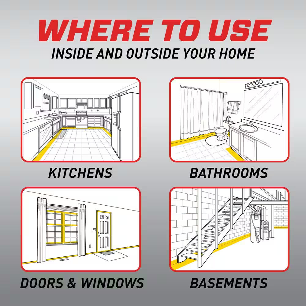 Home Defense Max Indoor Insect Barrier 1 Gal. Ready-To-Use Spray Roach, Spider and Ant Insect Killer Refill