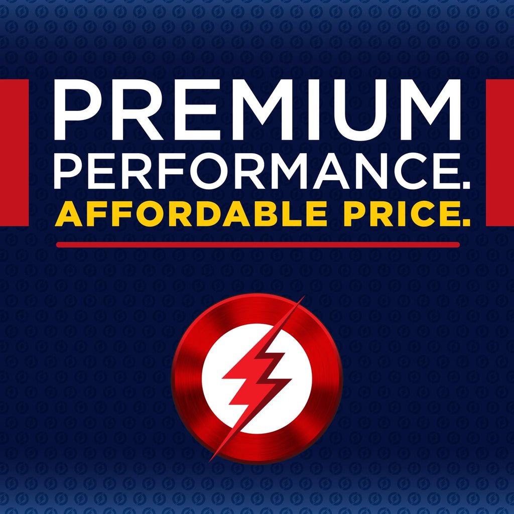 Fusion D Batteries (4 Pack), Alkaline D Cell Batteries