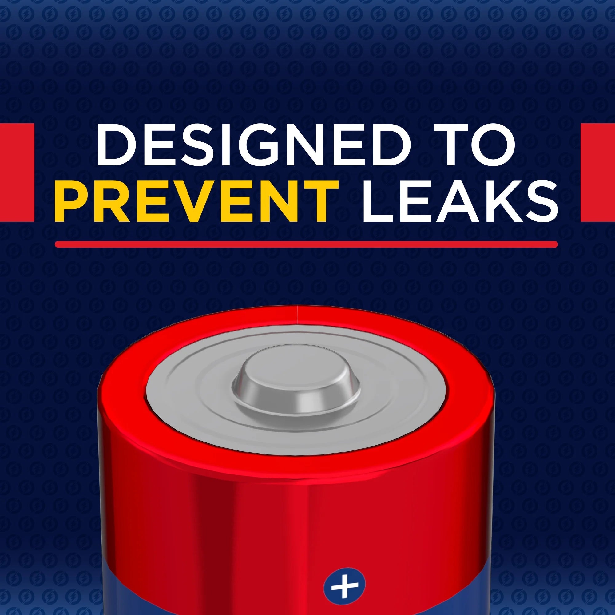 Fusion D Batteries (4 Pack), Alkaline D Cell Batteries