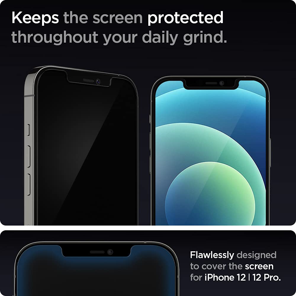 Spigen GlasTR EZ FIT Screen Protector for iPhone 18 Pro, 17 Pro, 17, 16 Pro