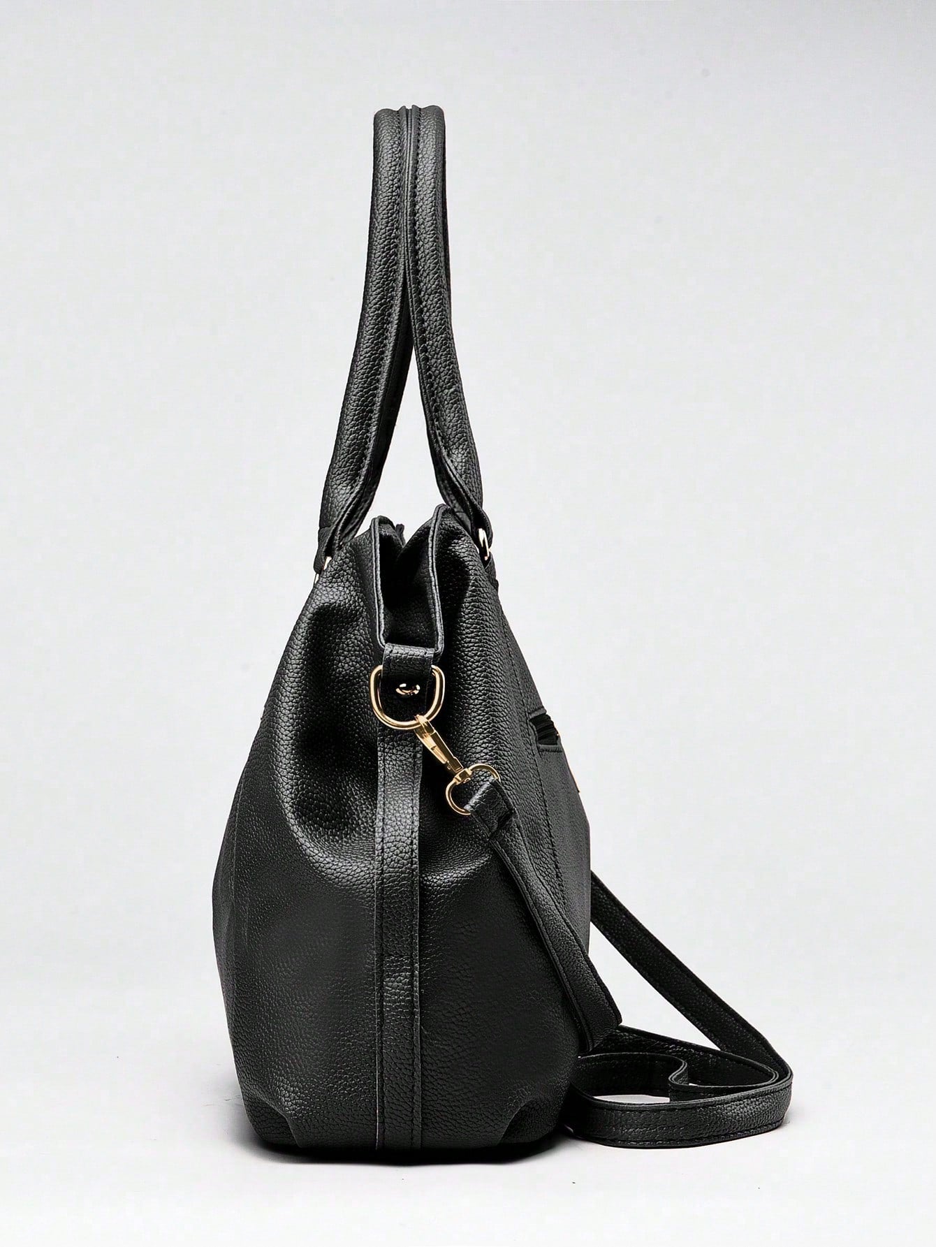 PLANEE Casual Solid Color Tote Bag, Large Capacity Soft Faux Leather Zip Shoulder Bag, Multi Crossbody Bag, Double Handle Shoulder Bag, Women'S Buckle Decorated Shoulder Bag, Stylish Underarm Wallet for Street Wear, Best Mother'S Day Gift Ideas, Mother Day Gifts, Mom Gifts, Mommy'S Essentials, Mommy Bag for Going Out, Eye-Catching Work Bags for Women, Business Casual Woman Bag Perfect for Office Business and Work, New Fashionable Big Bags for Women, New Arrival Tote Bags for Woman