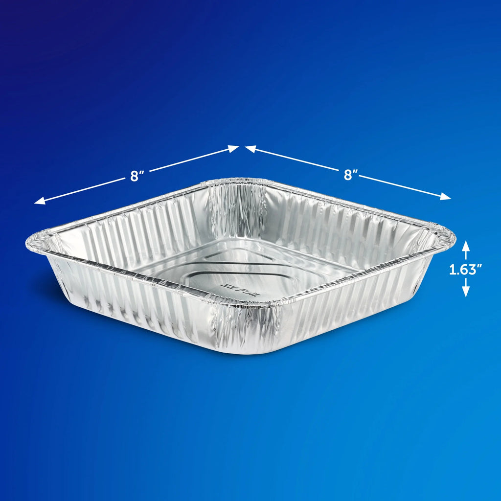 Cake Pans with Lids, 8X8 Inch, 3 Count