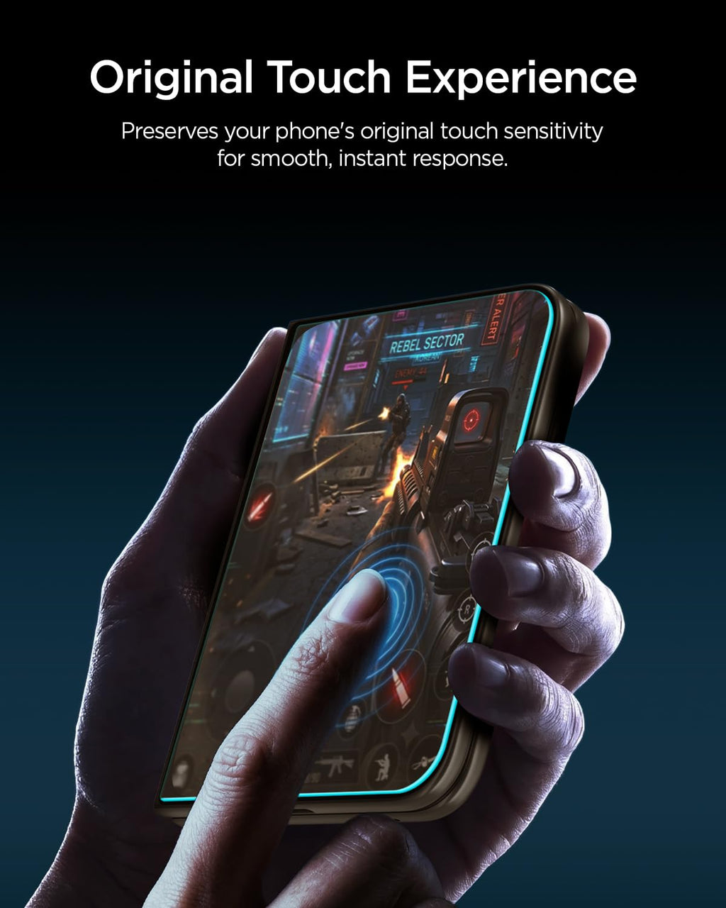Spigen GlasTR EZ FIT Screen Protector for iPhone 18 Pro, 17 Pro, 17, 16 Pro