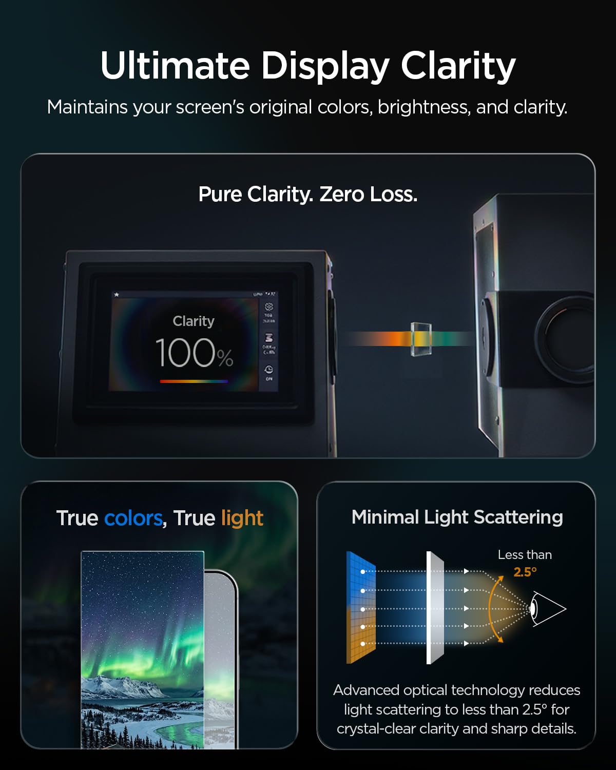 Spigen GlasTR EZ FIT Screen Protector for iPhone 18 Pro, 17 Pro, 17, 16 Pro
