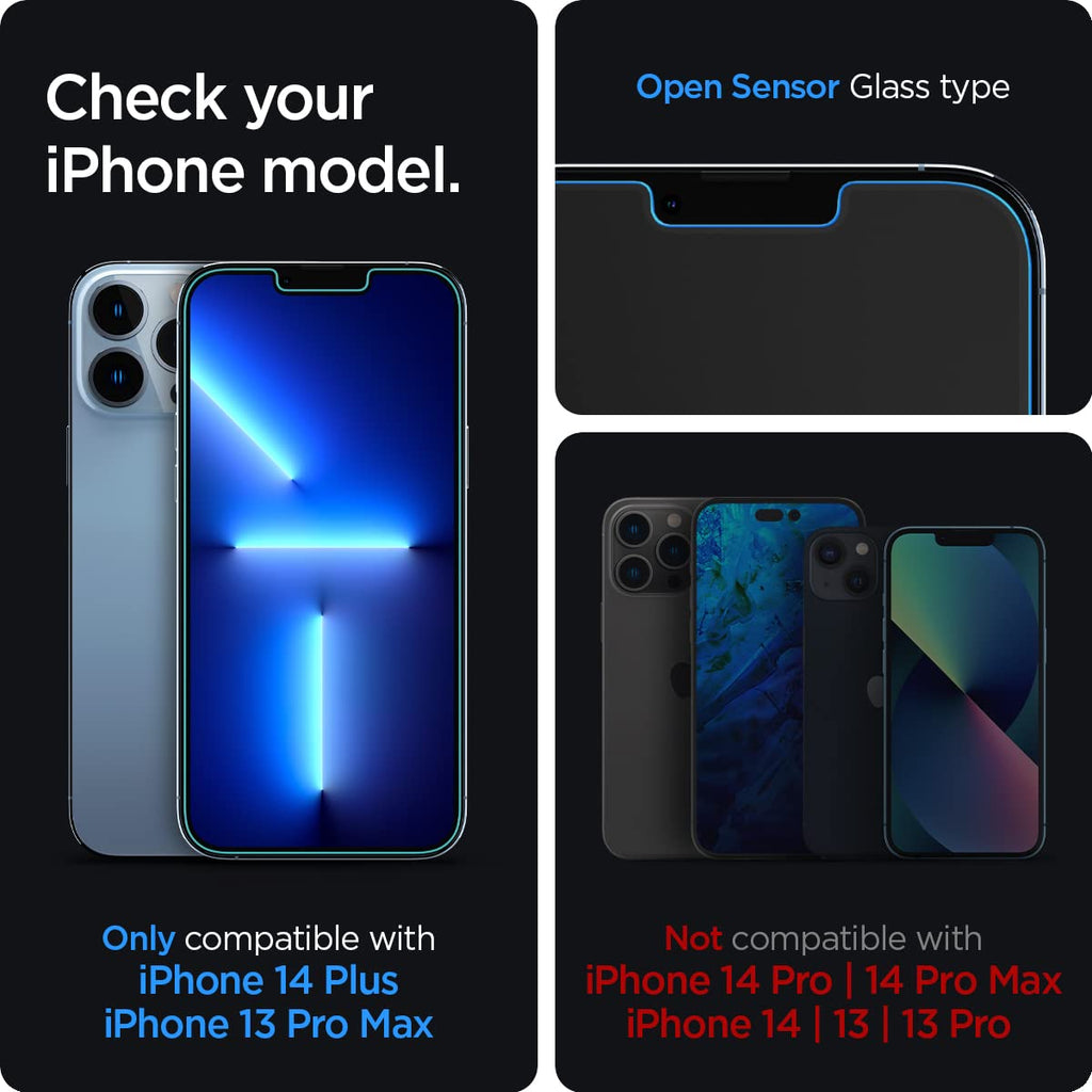 Spigen GlasTR EZ FIT Screen Protector for iPhone 18 Pro, 17 Pro, 17, 16 Pro