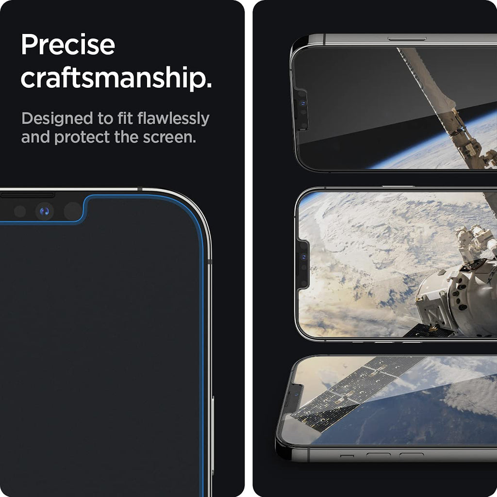 Spigen GlasTR EZ FIT Screen Protector for iPhone 18 Pro, 17 Pro, 17, 16 Pro