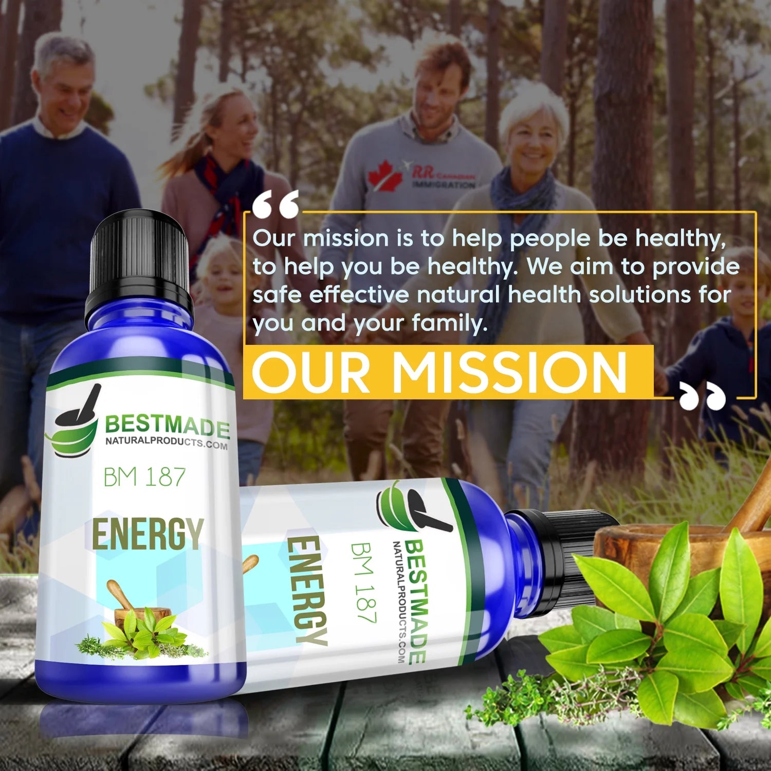 Natural Supplement for Energy Boost (BM187)