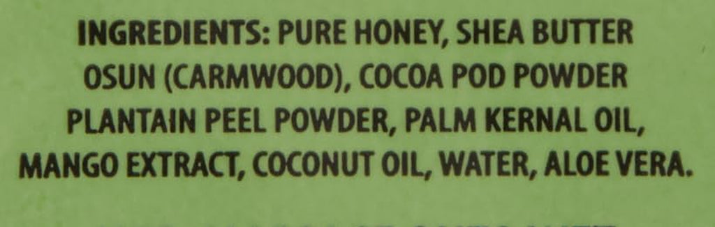 Natural African Black Soap with Mango Scent, 5 oz (141 g)