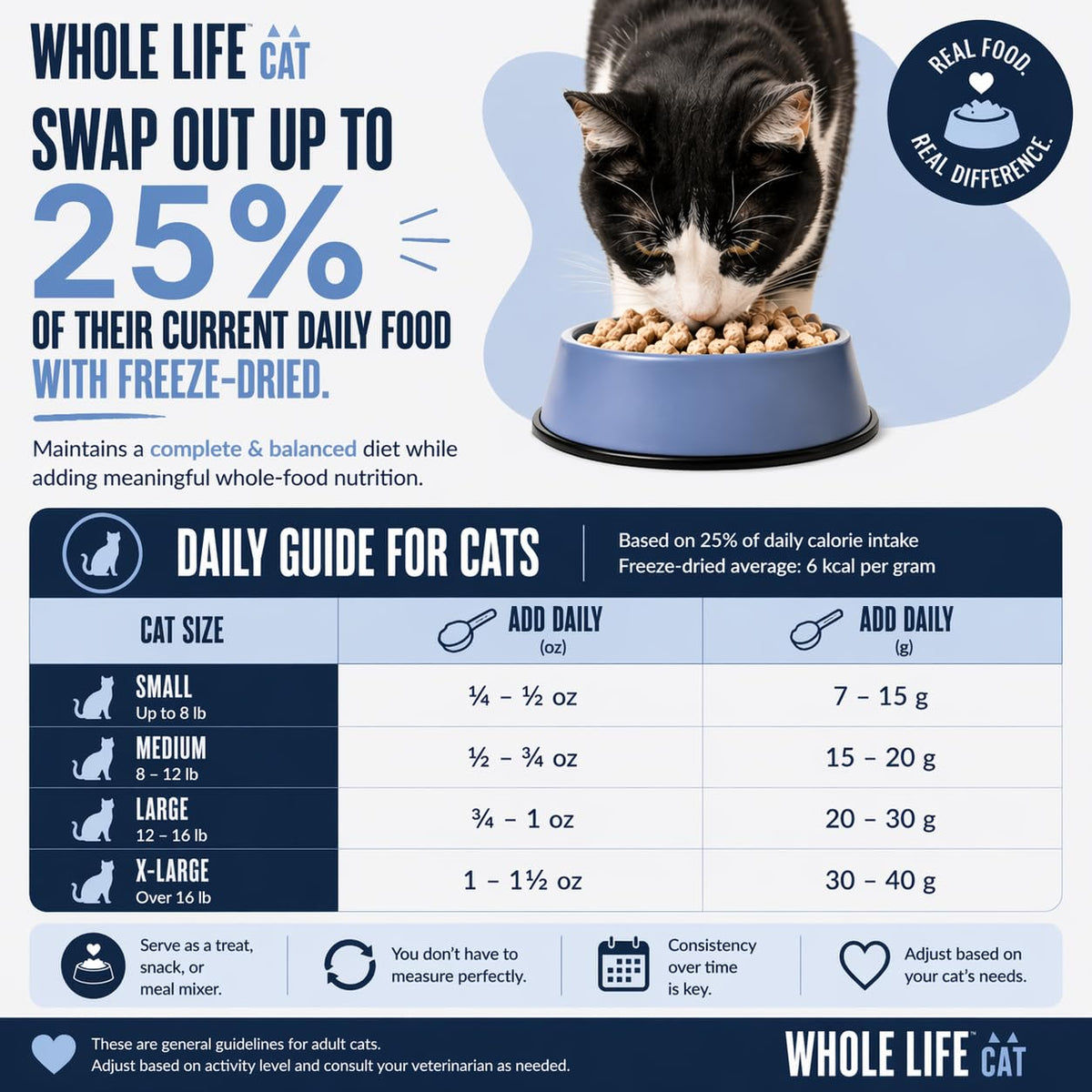 Whole Life Cat Just One Salmon Freeze Dried Cat Treats - 2.5 oz (Pack of 1)