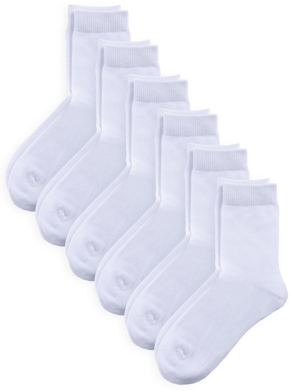 COTTON DAY Unisex Kids Boys Girls Soft Cotton School Socks Black White Navy