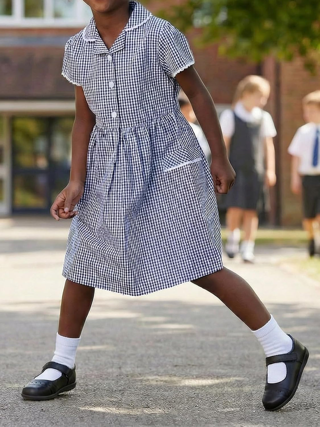 COTTON DAY Unisex Kids Boys Girls Soft Cotton School Socks Black White Navy