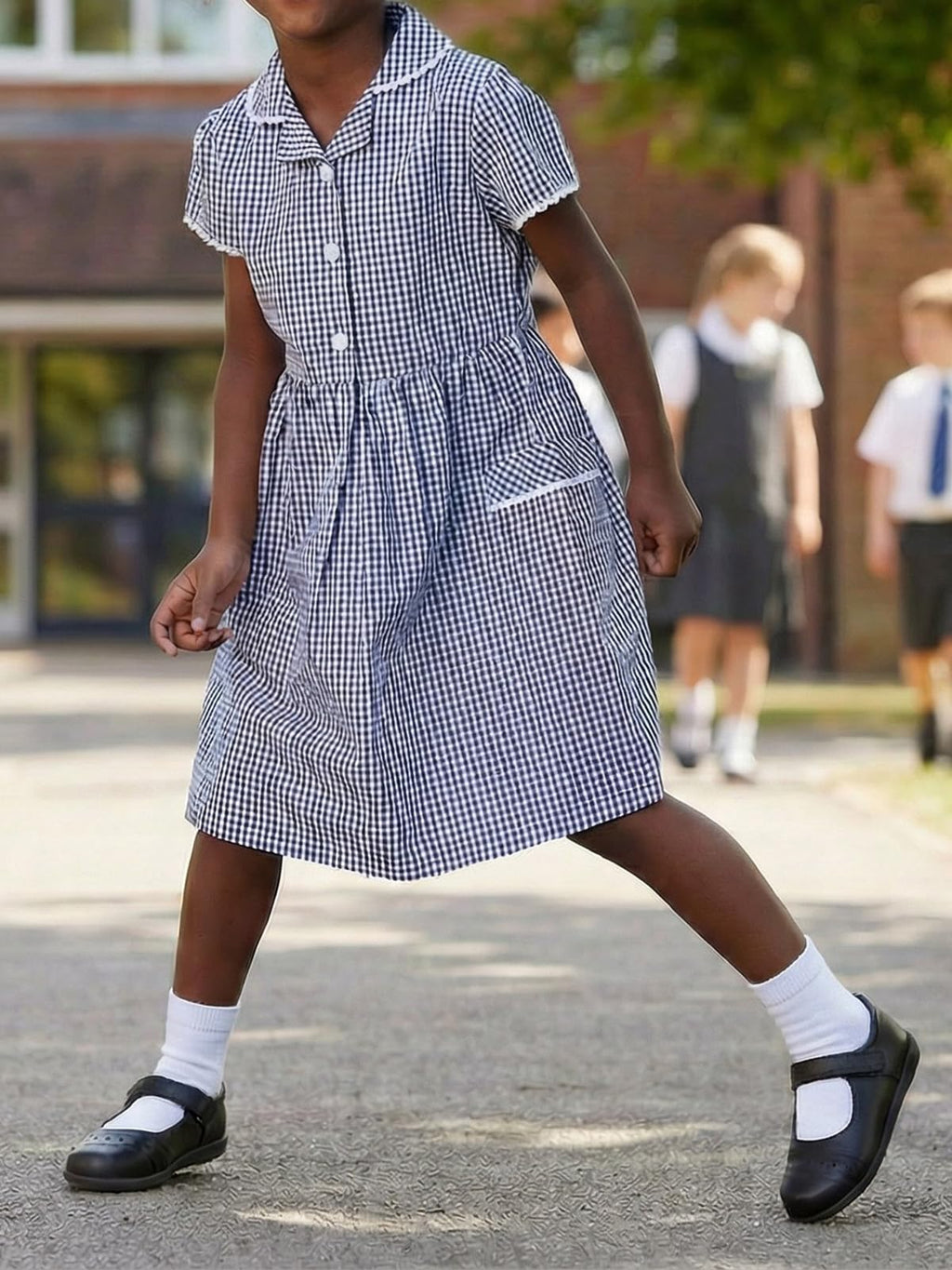 COTTON DAY Unisex Kids Boys Girls Soft Cotton School Socks Black White Navy