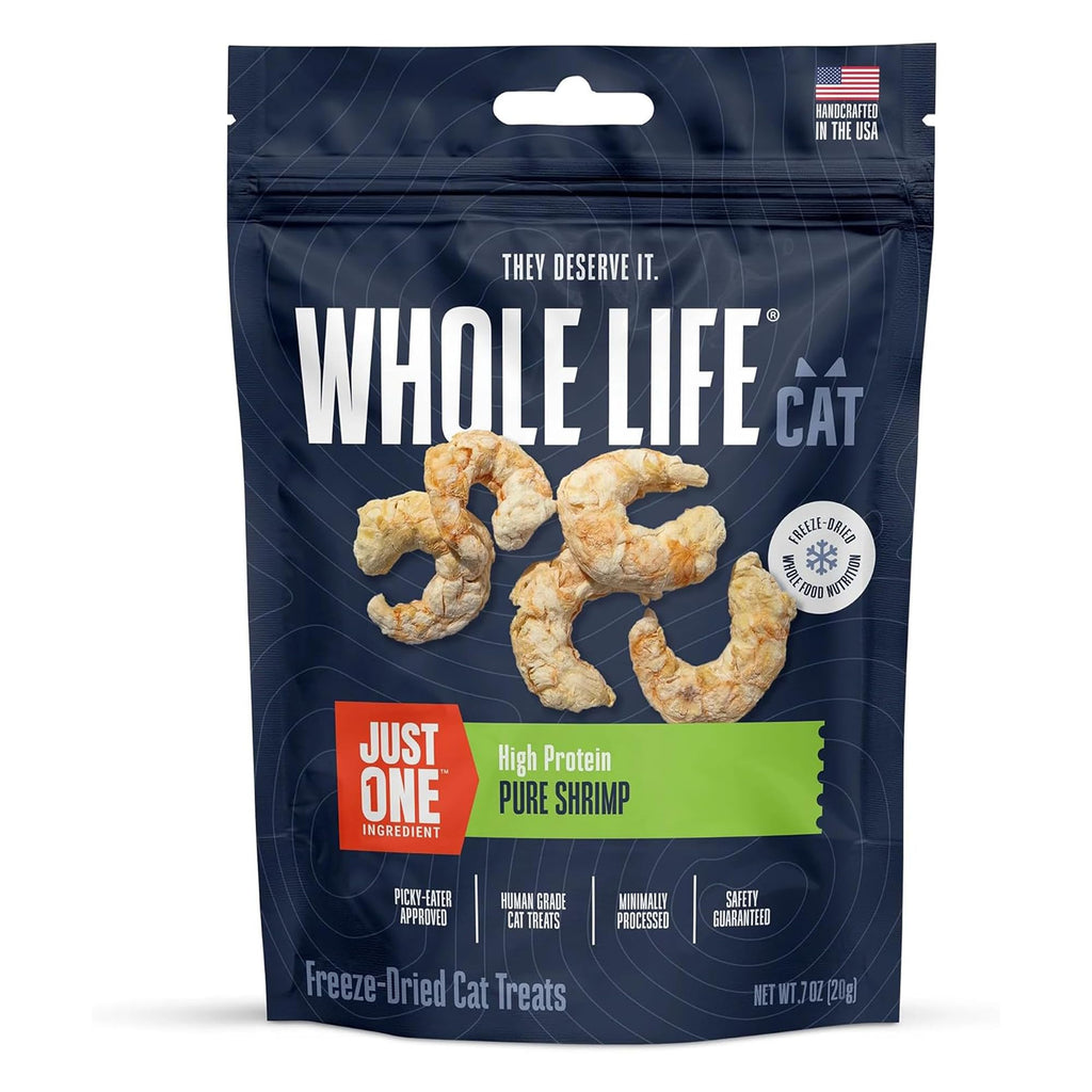 Whole Life Cat Just One Salmon Freeze Dried Cat Treats - 2.5 oz (Pack of 1)
