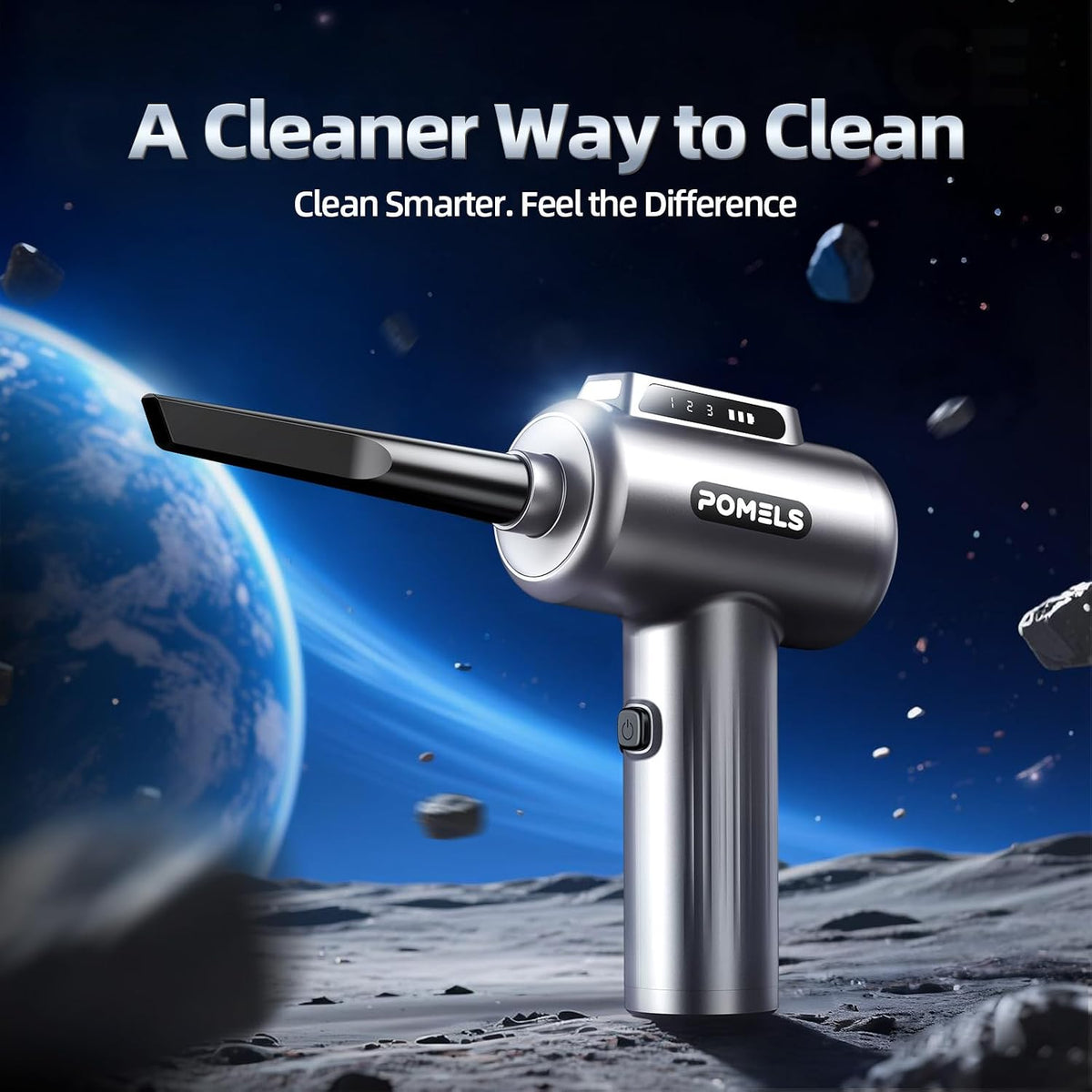Compressed Air Duster, Electric Blower for PC, PS5, Car, Keyboard Cleaning