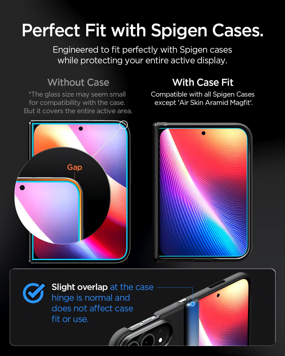Spigen GlasTR EZ FIT Screen Protector for iPhone 18 Pro, 17 Pro, 17, 16 Pro