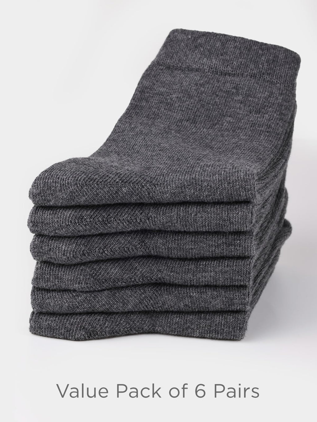 COTTON DAY Unisex Kids Boys Girls Soft Cotton School Socks Black White Navy