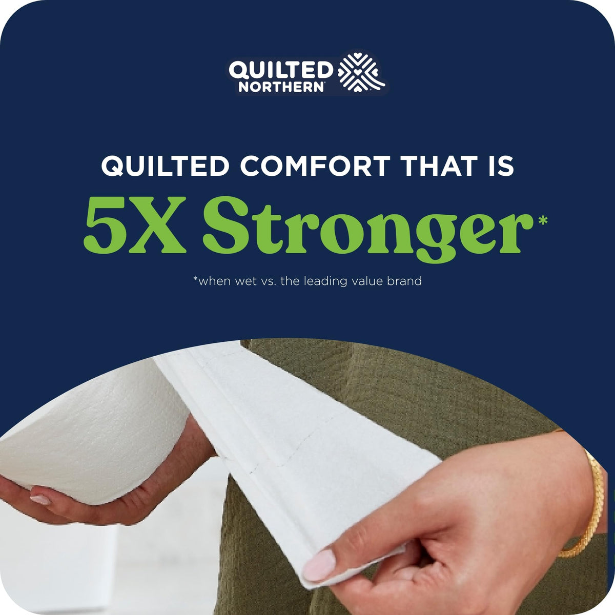 Quilted Northern Ultra Soft Toilet Paper, 6 Mega Rolls = 24 Regular Rolls