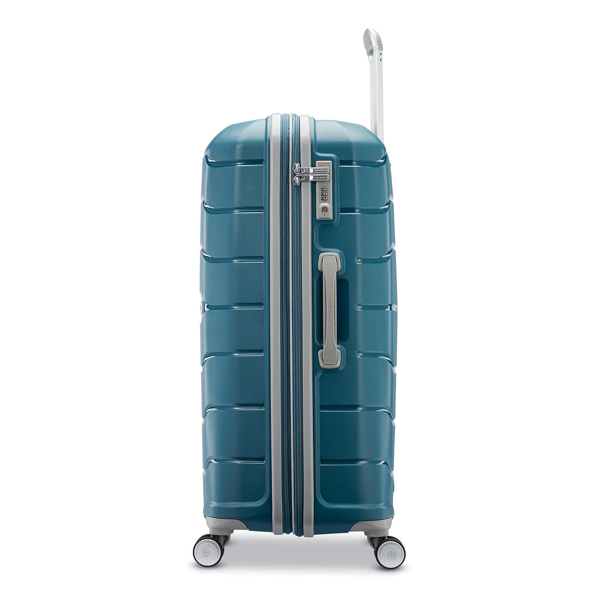 Samsonite Freeform 2-Piece Luggage Set - Carry-On & Large Checked Luggage with Dual Spinner Wheels - Durable Polypropylene Hardshell - TSA Lock, Airline-Approved - Expandable Hard Shell - Navy