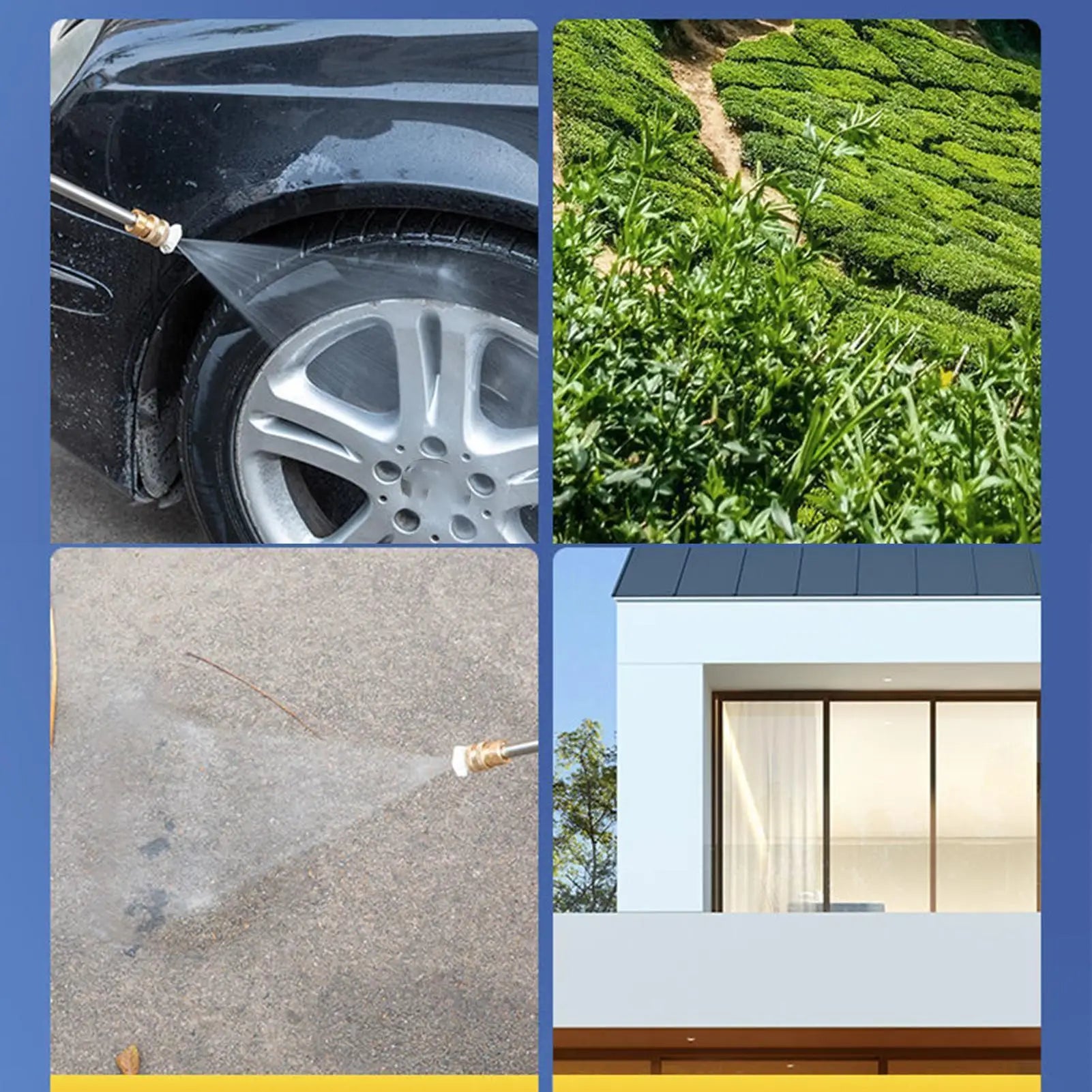 Portable Power Washer Electric Portable Cordless Washer Sprayer Rechargeable Sprayer Cleaner Machine Handheld Car Wash