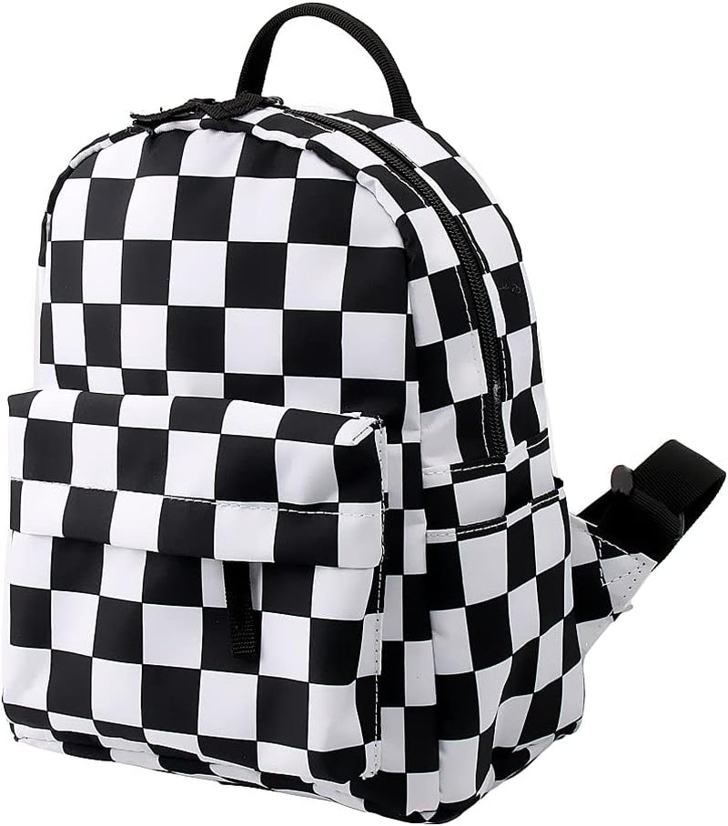 Mini Backpack for Girls, Printing Shool Bag Waterproof Fashion Purse (8)