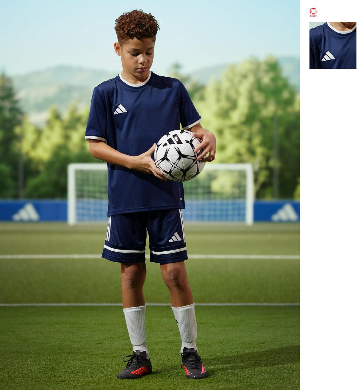 adidas Kids’ Goletto Ix Firm Ground/Multi Ground Soccer Cleat