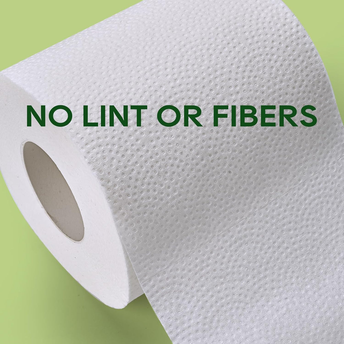 ECOLipak Bamboo Toilet Paper 2 Ply, 24 Double Rolls, 320 Sheets, White