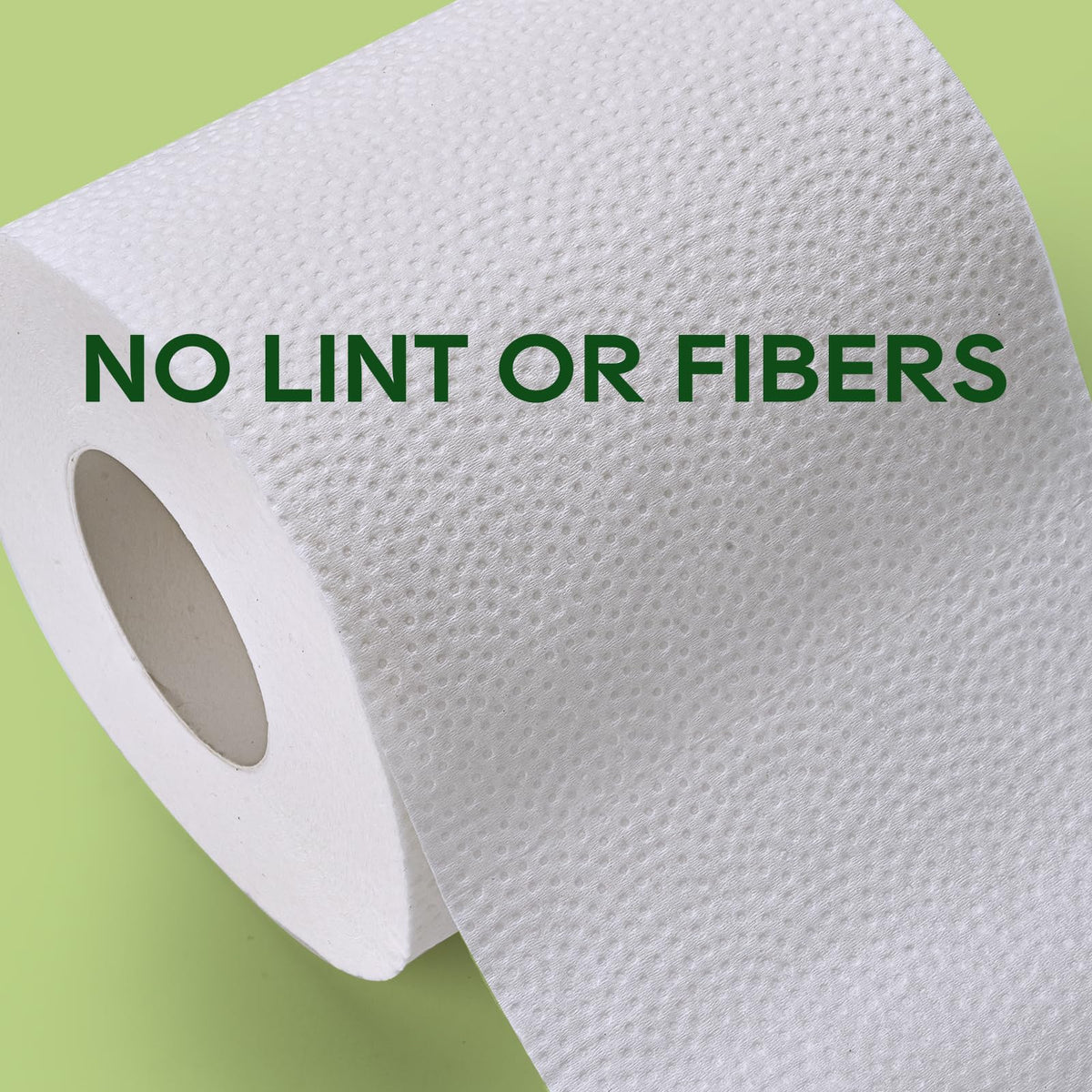 ECOLipak Bamboo Toilet Paper 2 Ply, 24 Double Rolls, 320 Sheets, White