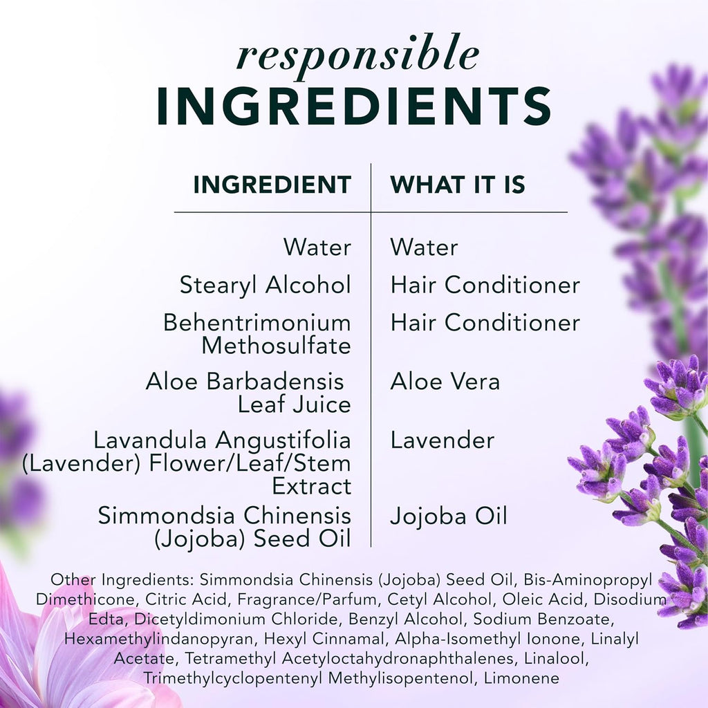 Herbal Essences Curls Collection Jojoba and Lavender Shampoo and Conditioner Set, 67.6 fl oz