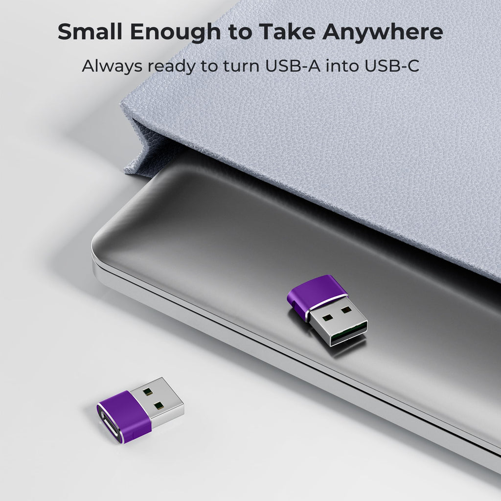 Basesailor USB to USB C Adapter,Type C Female to USB A Male Charger Cable