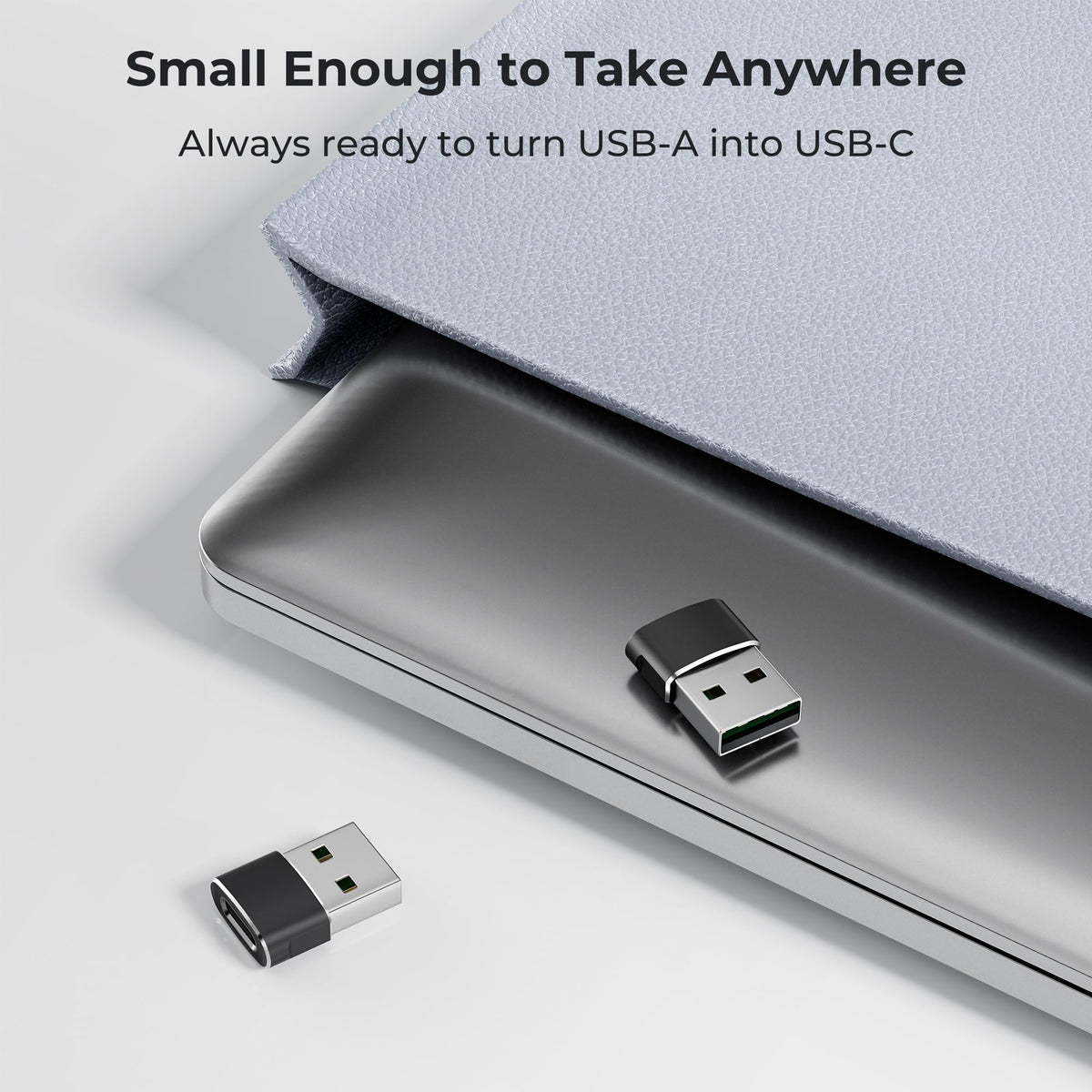 Basesailor USB to USB C Adapter,Type C Female to USB A Male Charger Cable