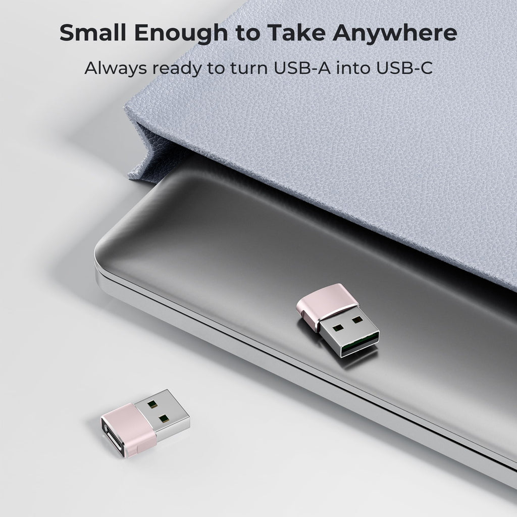 Basesailor USB to USB C Adapter,Type C Female to USB A Male Charger Cable