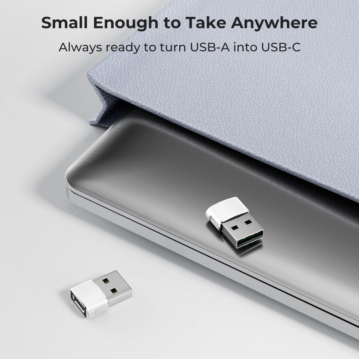 Basesailor USB to USB C Adapter,Type C Female to USB A Male Charger Cable