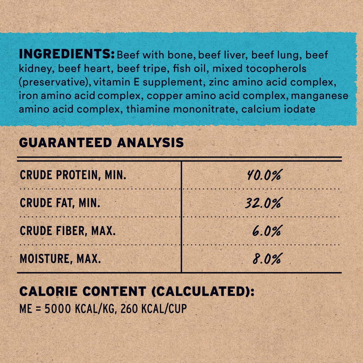 Vital Essentials Freeze Dried Dog Food, Turkey Crunchy Mini Nibs, 14 oz Bag