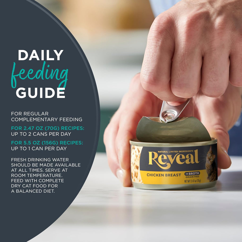 Reveal Tuna & Salmon in Gravy Wet Cat Food 12-Pack 2.47 oz Cans