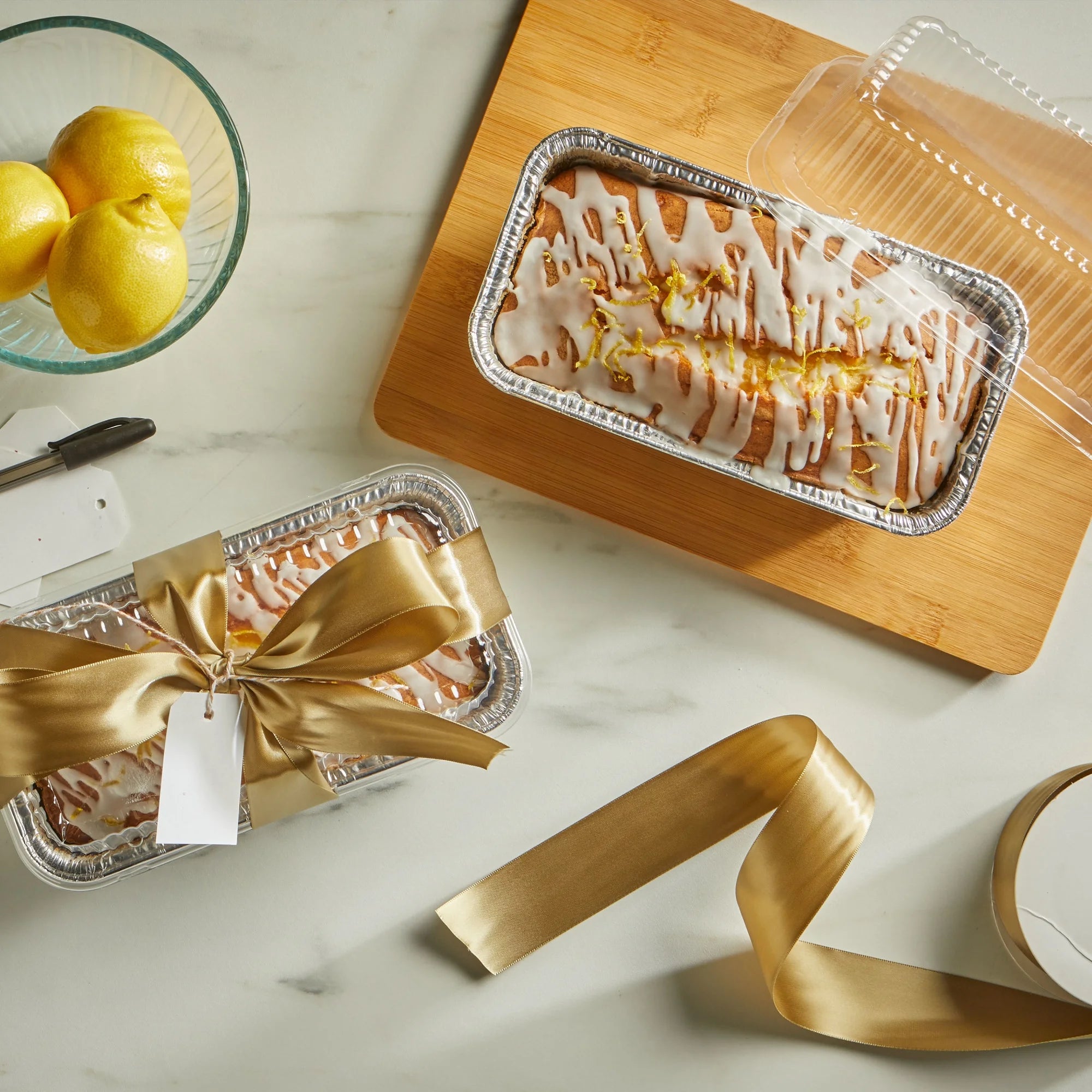 Loaf Pans with Lids, 8 X 3.75 Inch, 2 Count