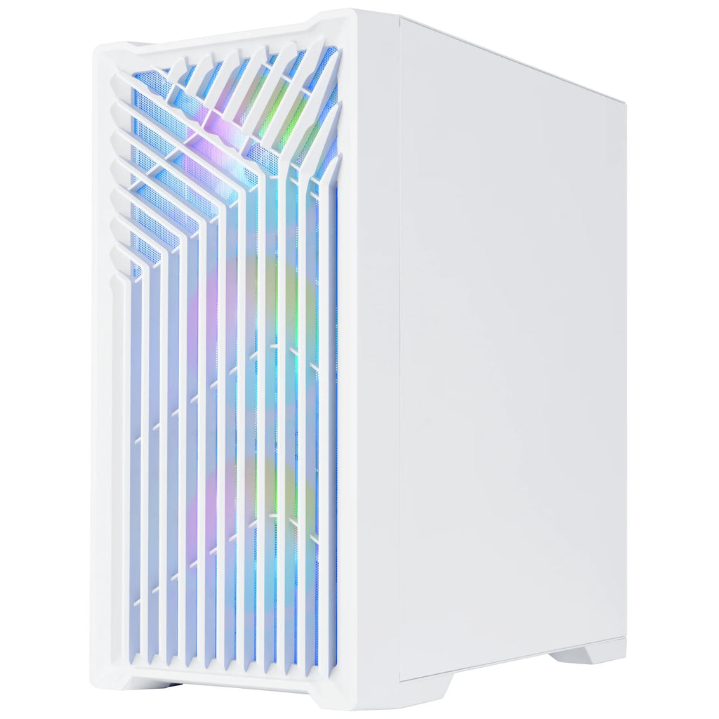 Eclipse ATX Gaming Desktop, Intel Core I7-4790, 16GB RAM, 1TB SSD + 1TB HDD, White