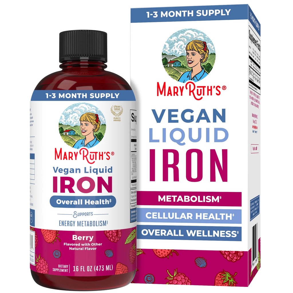 Iron Supplement for Women Men & Kids Liquid Iron Supplement for Women Men & Kids 15.22 Fl Oz