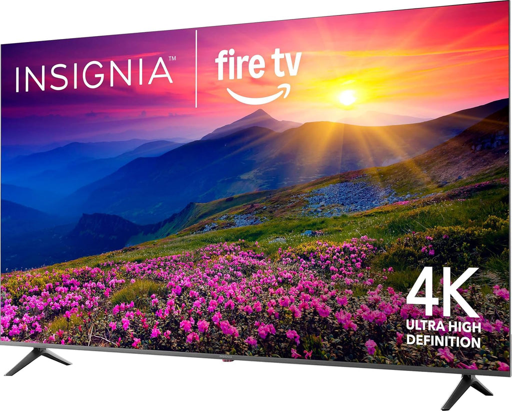 INSIGNIA 75" Class F50 Series LED 4K UHD Smart Fire TV, Voice Remote with Alexa, Stream Live TV Without Cable