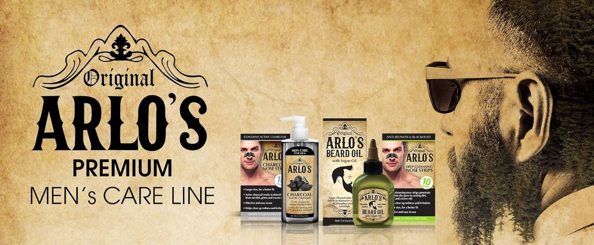 Hair and Beard Oil with Castor Oil 8 Oz. - Hair Oil, Mustache Oil and Beard Oil Growth